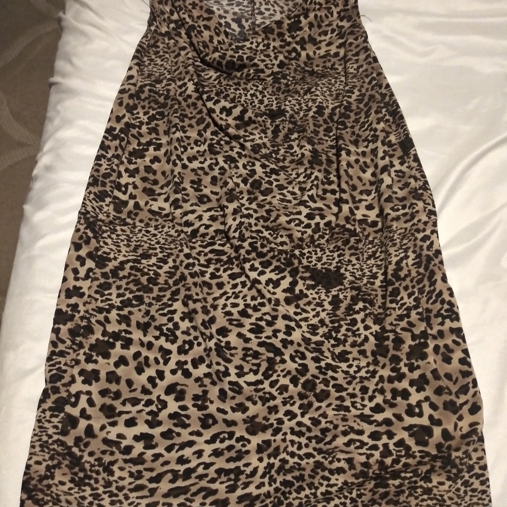 Leopard Print Dress
